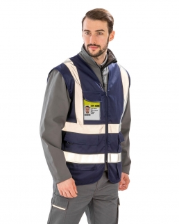 Gilet di sicurezza in policotone resistente