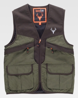 Gilet tipo safari in tessuto Ripstop