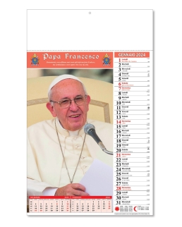 Calendario Papa Francesco