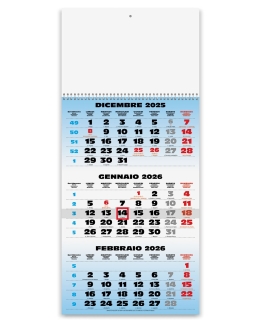 Calendario Trittico ad una spirale
