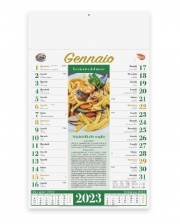 Calendario Gastronomia