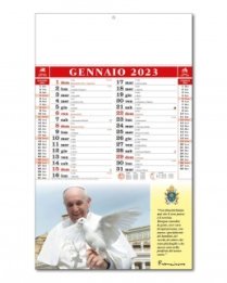 Calendario Papa Francesco