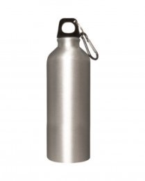 Borraccia in alluminio con moschettone da 500 ml