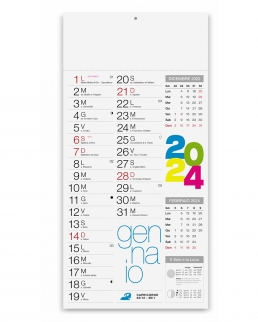 Calendario Olandese Shaded Moderno