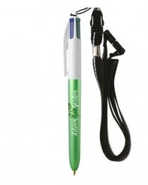Penna 4 Colours Glacé with Lanyard