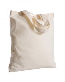 Borsa shopper in cotone manici corti da 130 gr