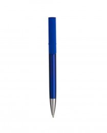 Penna twist in plastica con fusto metallizzato