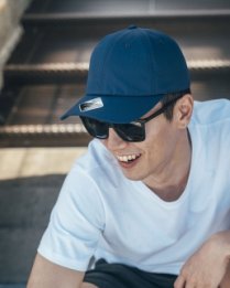 Cappellino baseball non strutturato a 6 pannelli Atener