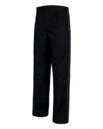 Pantalone unisex con strisce in contrasto