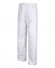 Pantalone unisex fondo dritto con elastico in vita