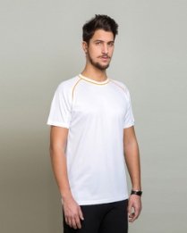 T-shirt adulto tessuto mesh Tekno adatta alla stampa sublimatica