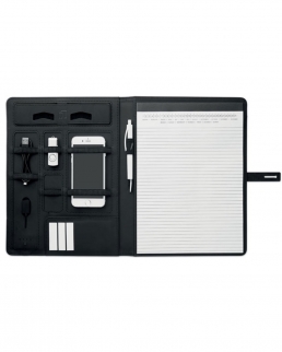 Porta documenti A4 con powerbank da 4000mAh Smartfolder