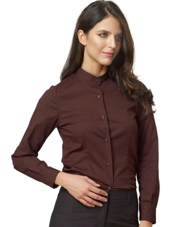 Camicia da donna collo alla coreana Rubina