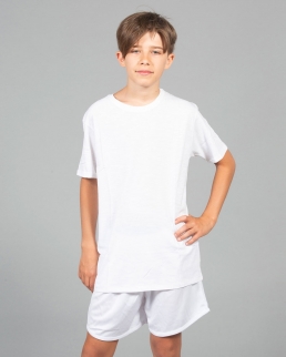 T-shirt bambino girocollo effetto fiammato Perth boy