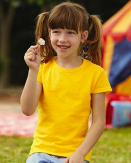 T-shirt bambina Value Weight
