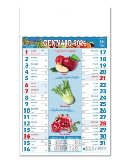 Calendario Frutta ortaggi e giardino