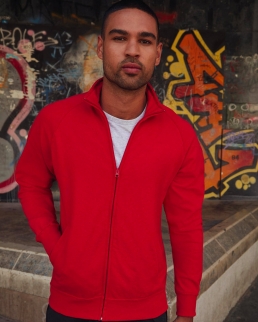 Felpa giacca leggera con zip