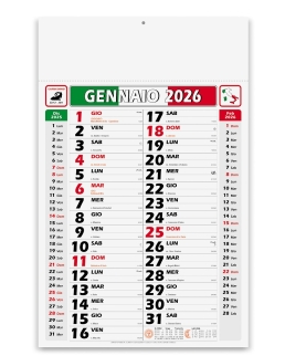 Calendario Olandese Italy