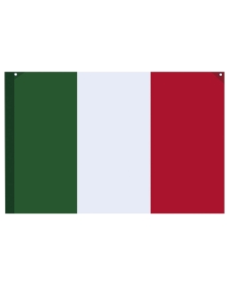Bandiera italiana in poliestere 50x70 cm