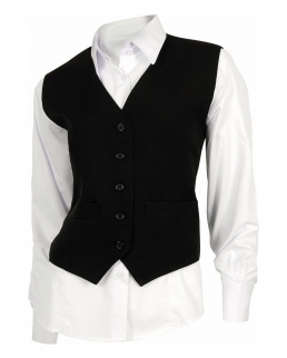 Gilet attilato per donna di taglio classico