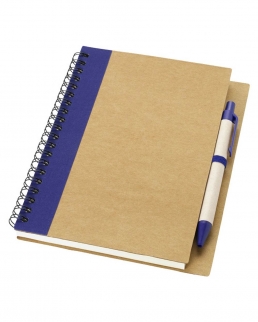 Notebook in carta riciclata con penna Priestly