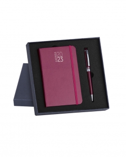 Parure Agenda Settimanale Notes e Penna