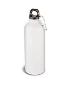 Borraccia bianca in alluminio 500 ml
