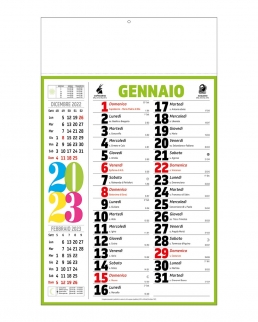 Calendario olandese color