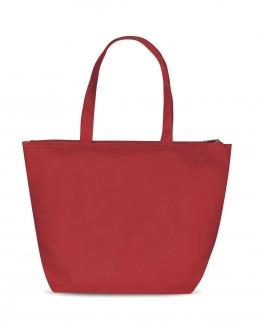 Borsa Shopping con chiusura zip