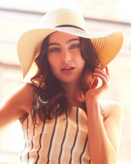 Cappello Marbella Wide-Brimmed Sun Hat