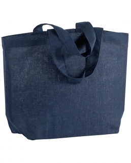 Shopper bag tessuto cotone personalizzate con soffietto