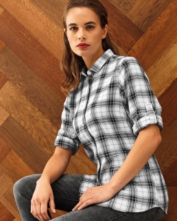 Camicia a maniche lunghe da Donna - Ginmill Check