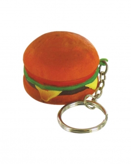 Portachiavi antistress Hamburger