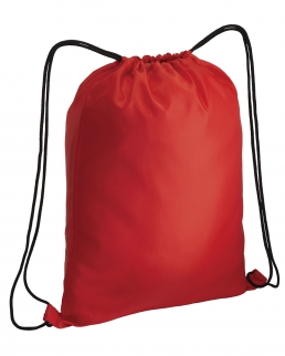 Zainetto con tasca colorata con zip