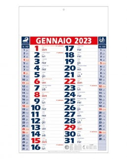 Calendario olandese r/b bilaterale