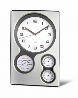 Orologio da parete  con igrometro e lancetta