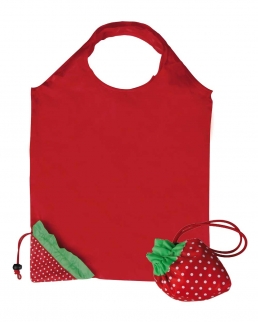 Borsa Shopping Ripiegabile a forma di fragola