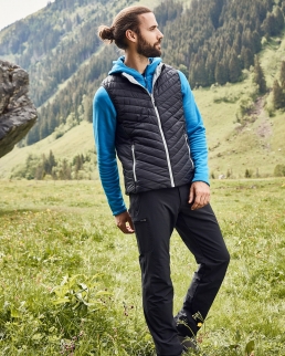 Gilet smanicato reversibile uomo