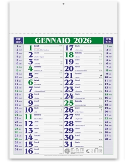 Calendario Olandese Medium