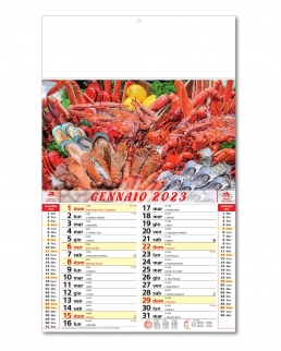 Calendario Pesce Crudo