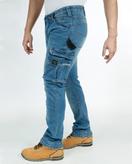 Jeans 7 tasche in Fibreflex