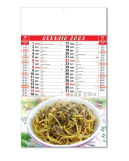 Calendario Gastronomia
