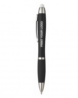 Touch pen con led a scatto rotante