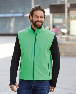 Gilet uomo in softshell