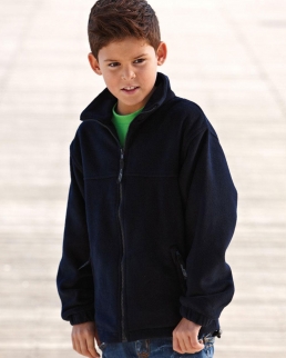 Pile bambino zip intera Fleece