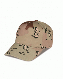 Cappellino golf 5 pannelli mimetico