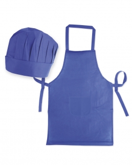 Set grembiule e cappello per bambini