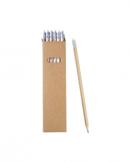 SET 6 MATITE CON GOMMINO