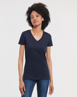 T-shirt donna scollo a V Pure Organic