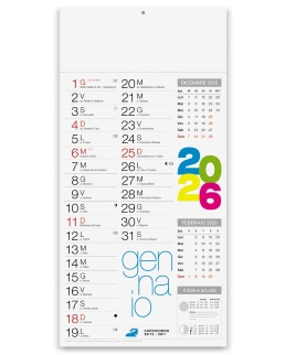 Calendario Olandese Shaded Moderno
